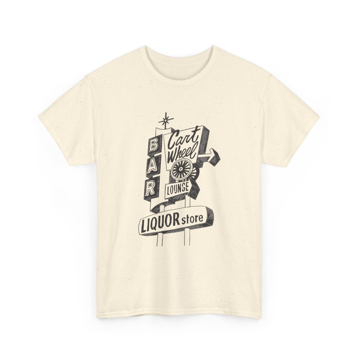 Bar Liquor Store Graphic T Shirt Unisex Heavy Cotton Tee Gift