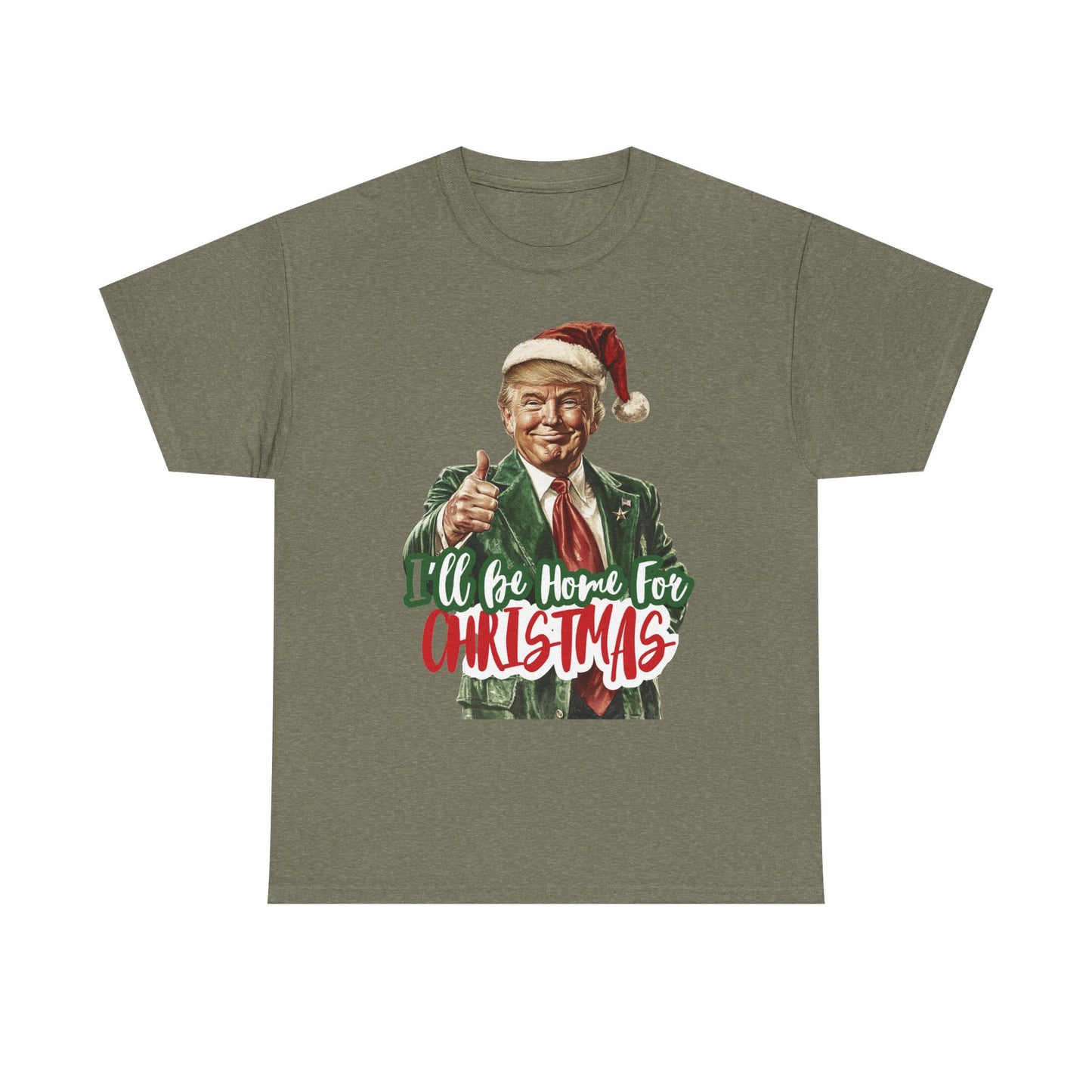 Trump Merry Christmas T Shirt Funny Holidays Gift Graphic Unisex Vintage Retro