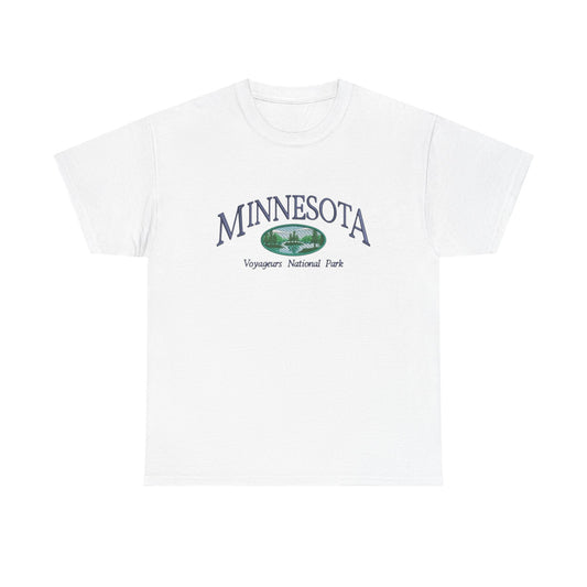 Minnesota National Parks Graphic T Shirt NEW Unisex Heavy Cotton Tee