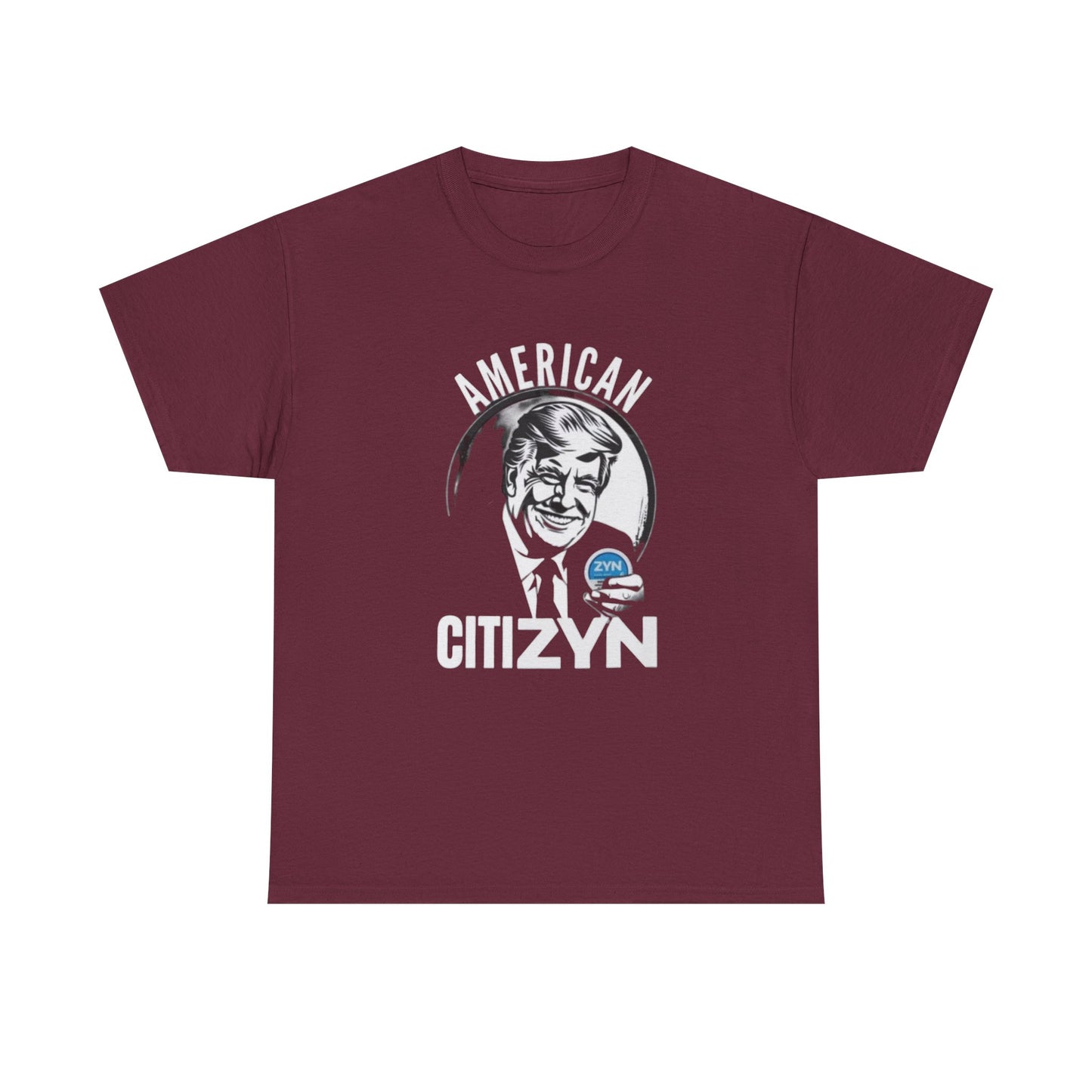 ZYN T-shirt funny Trump Shane Gillis Tucker Newport graphic Heavy Cotton Tee