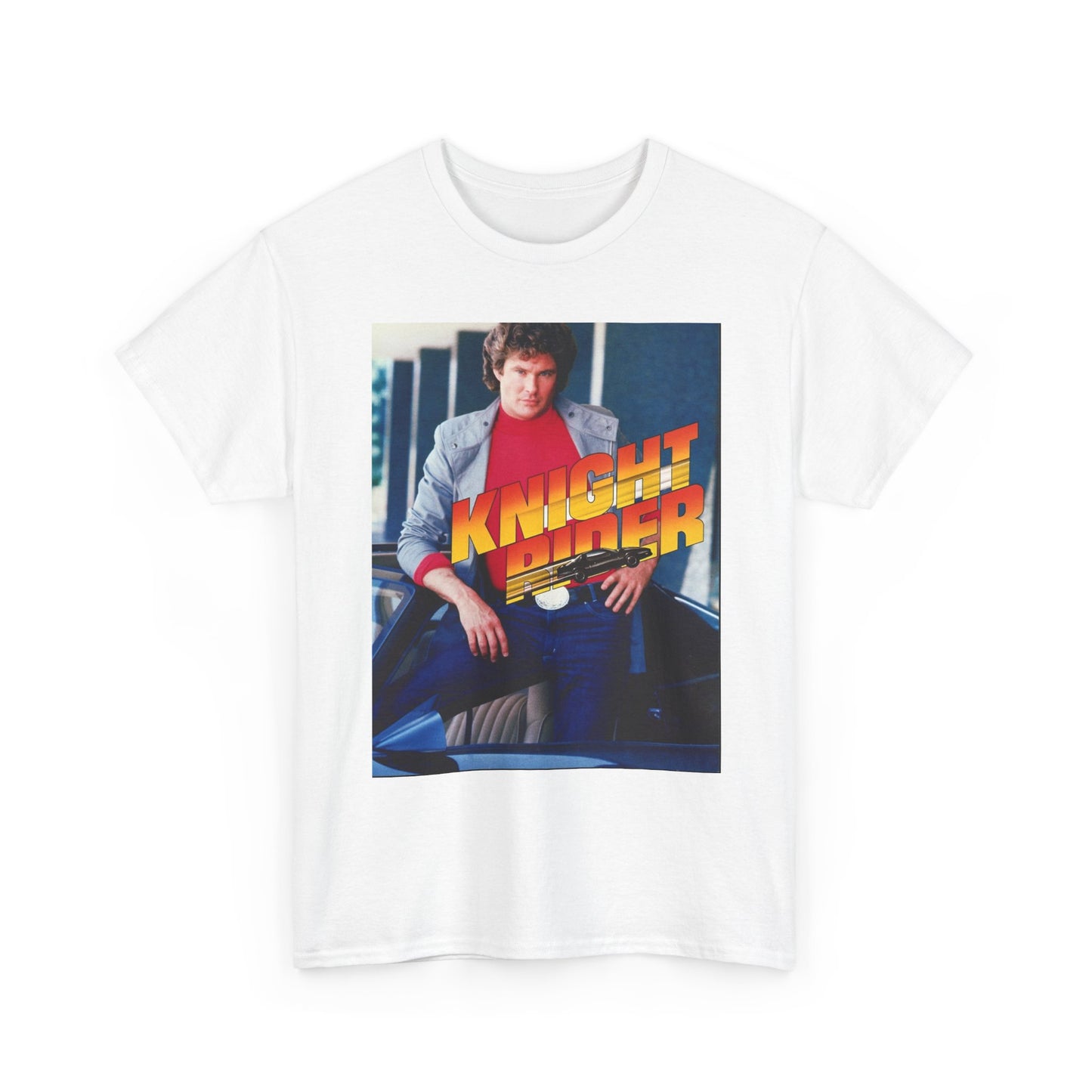 Knight Rider Graphic T Shirt Retro Tv Unisex Heavy Cotton Tee
