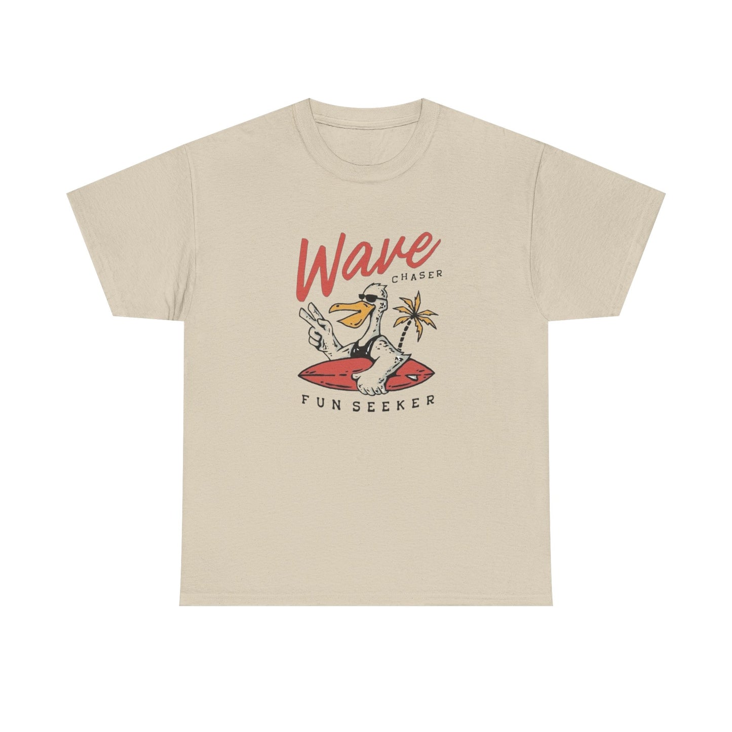 Wave Chaser T Shirt Graphic Unisex Heavy Cotton Tee NEW GIFT