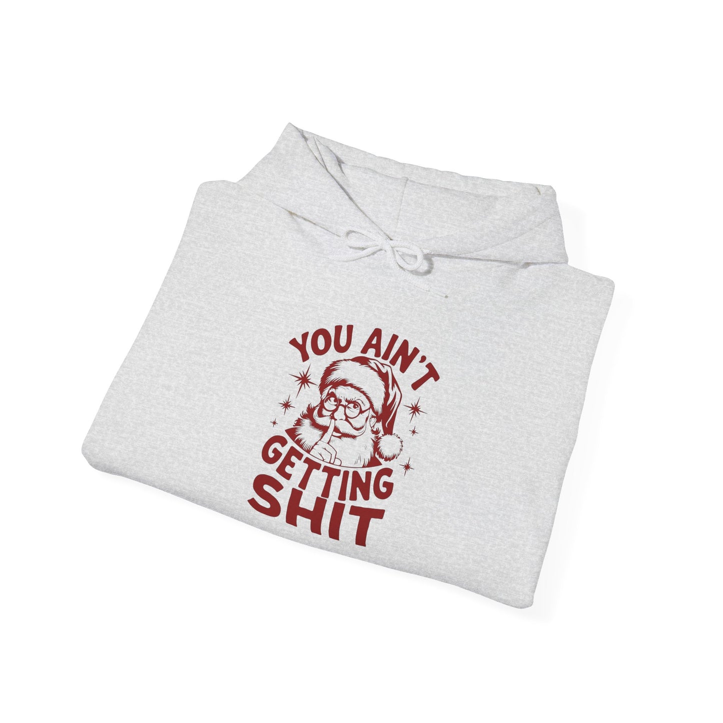 Funny Santa Jokes Graphic Hoodie Unisex Heavy Blend™ Hooded Sweatshirt