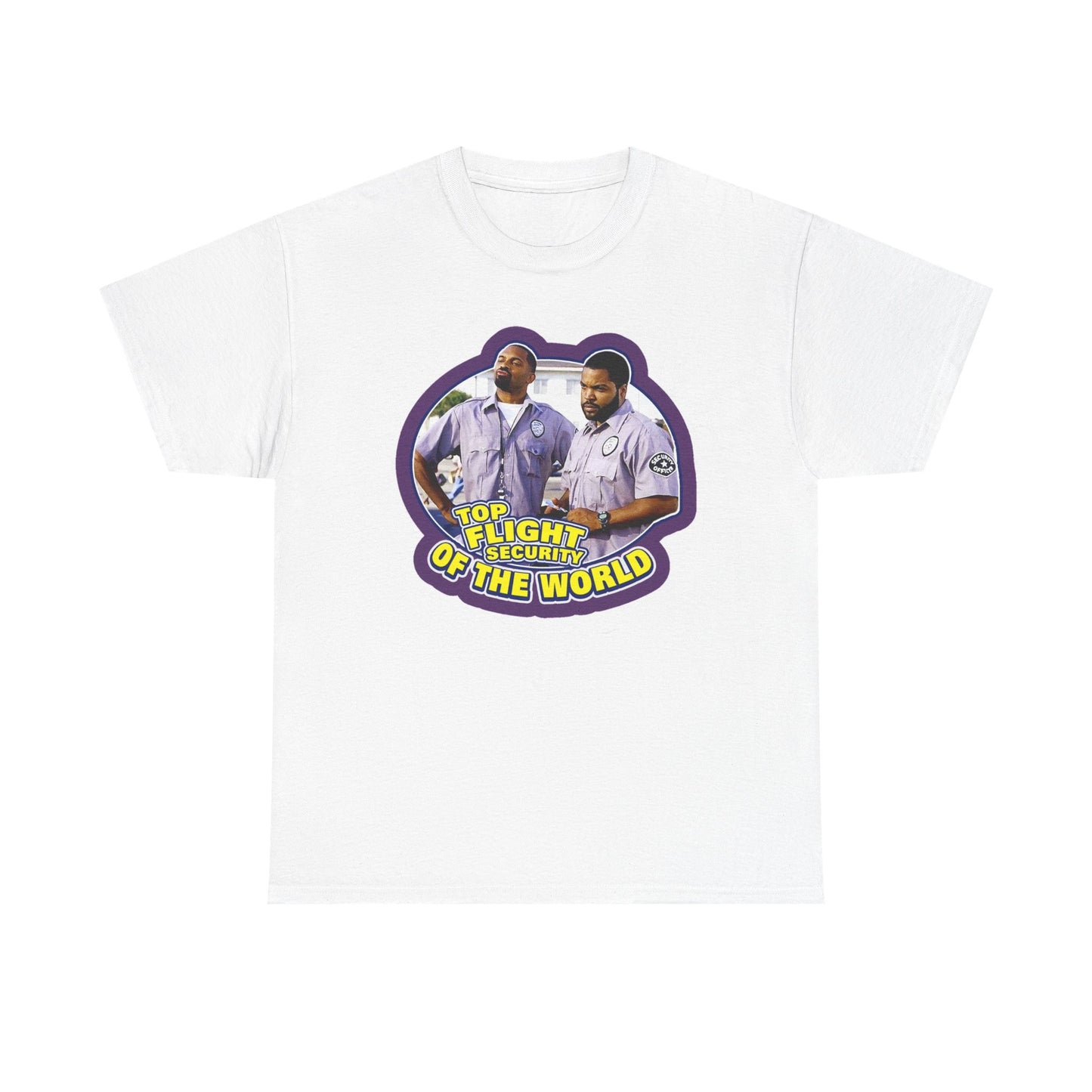 Top Flight Security T Shirt Funny Friday After Next Movie Unisex Heavy Cotton