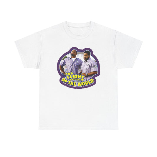 Top Flight Security T Shirt Funny Friday After Next Movie Unisex Heavy Cotton