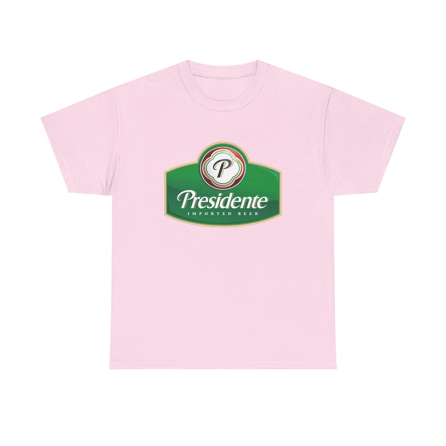 Presidente Beer Logo Shirt Retro Poster Unisex Heavy Cotton Tee