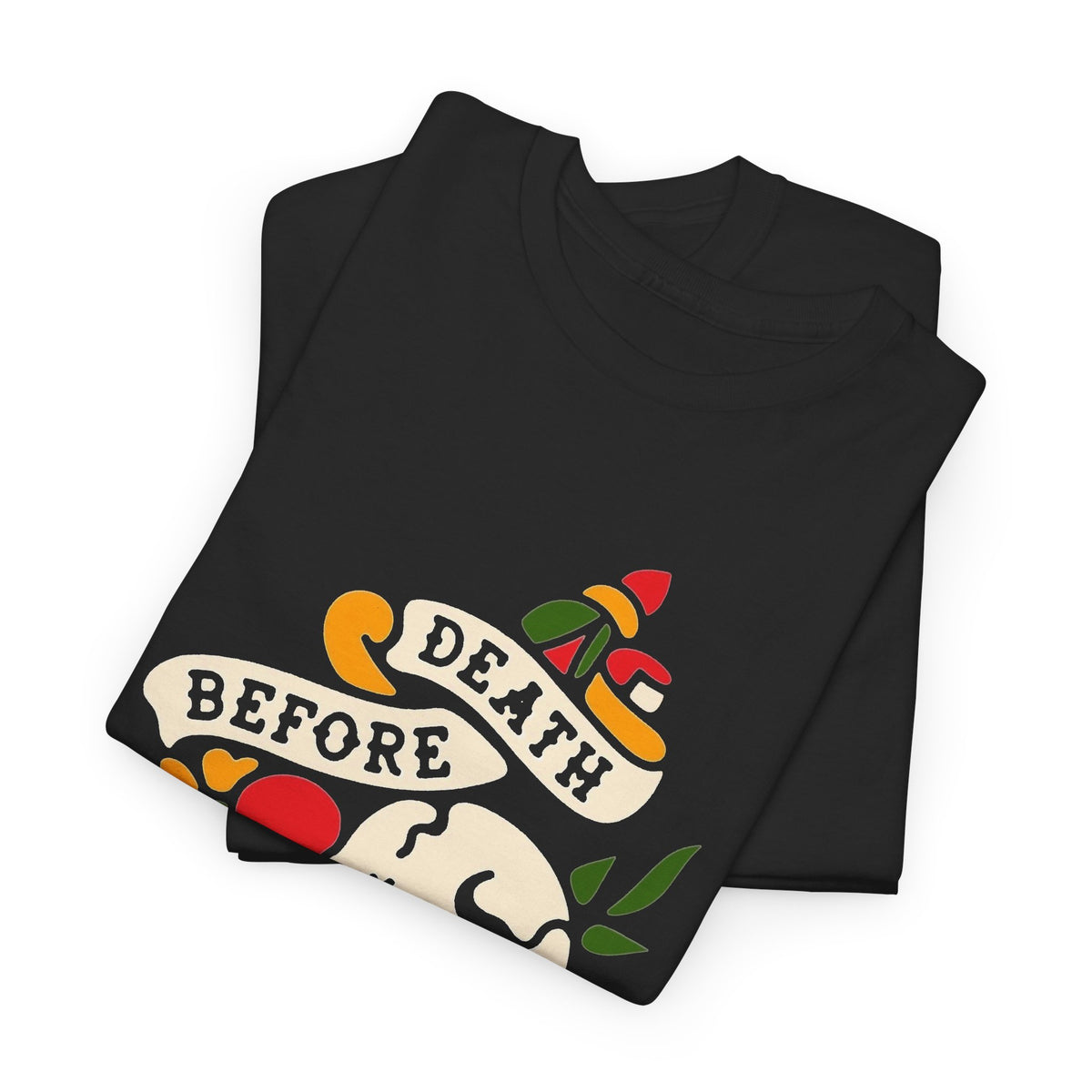 Death Before Dishonor Graphic T Shirt Men's Heavy Cotton Tee