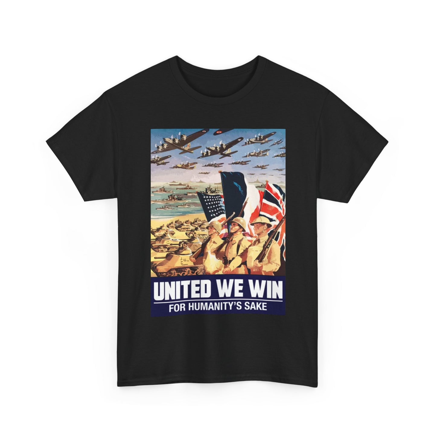 Civil War Tshirt Vintage Military Graphic Planes Flag Unisex Heavy Cotton Tee