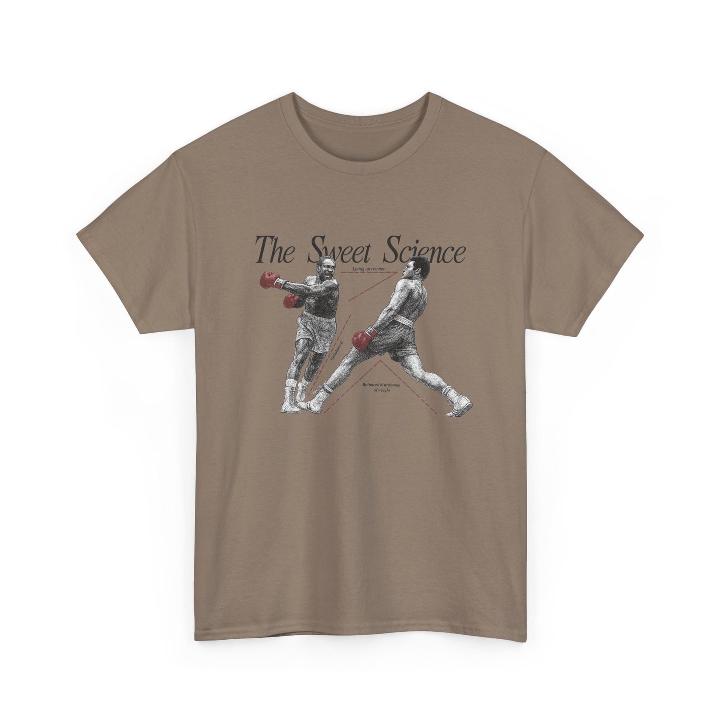 Boxing The Sweet Science Vintage Graphic T Shirt NEW Vintage Unisex Heavy Cotton
