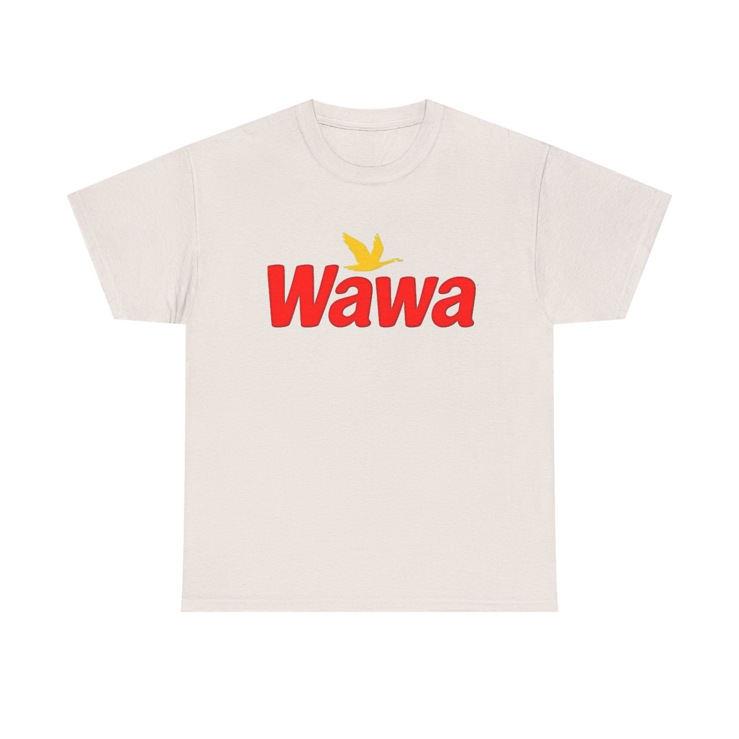 Wawa Funny Gas Station Graphic T Shirt Unisex Heavy Tee NEW