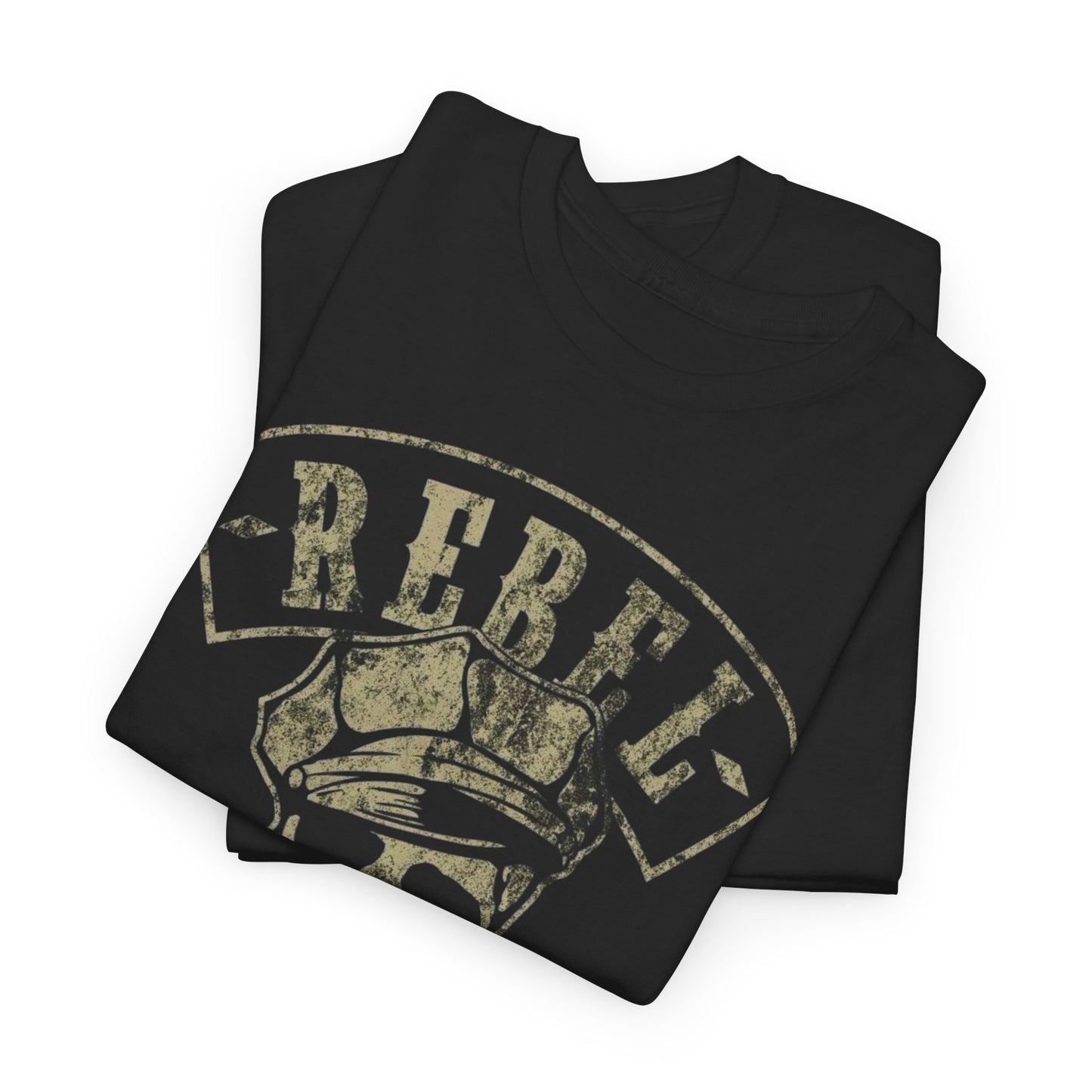 Rebel On Wheels Graphic T Shirt Unisex Heavy Cotton Tee