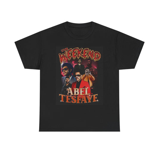 The Weekend Abel Tesfaye Shirt Apparel BRAND NEW Unisex Heavy Cotton Tee