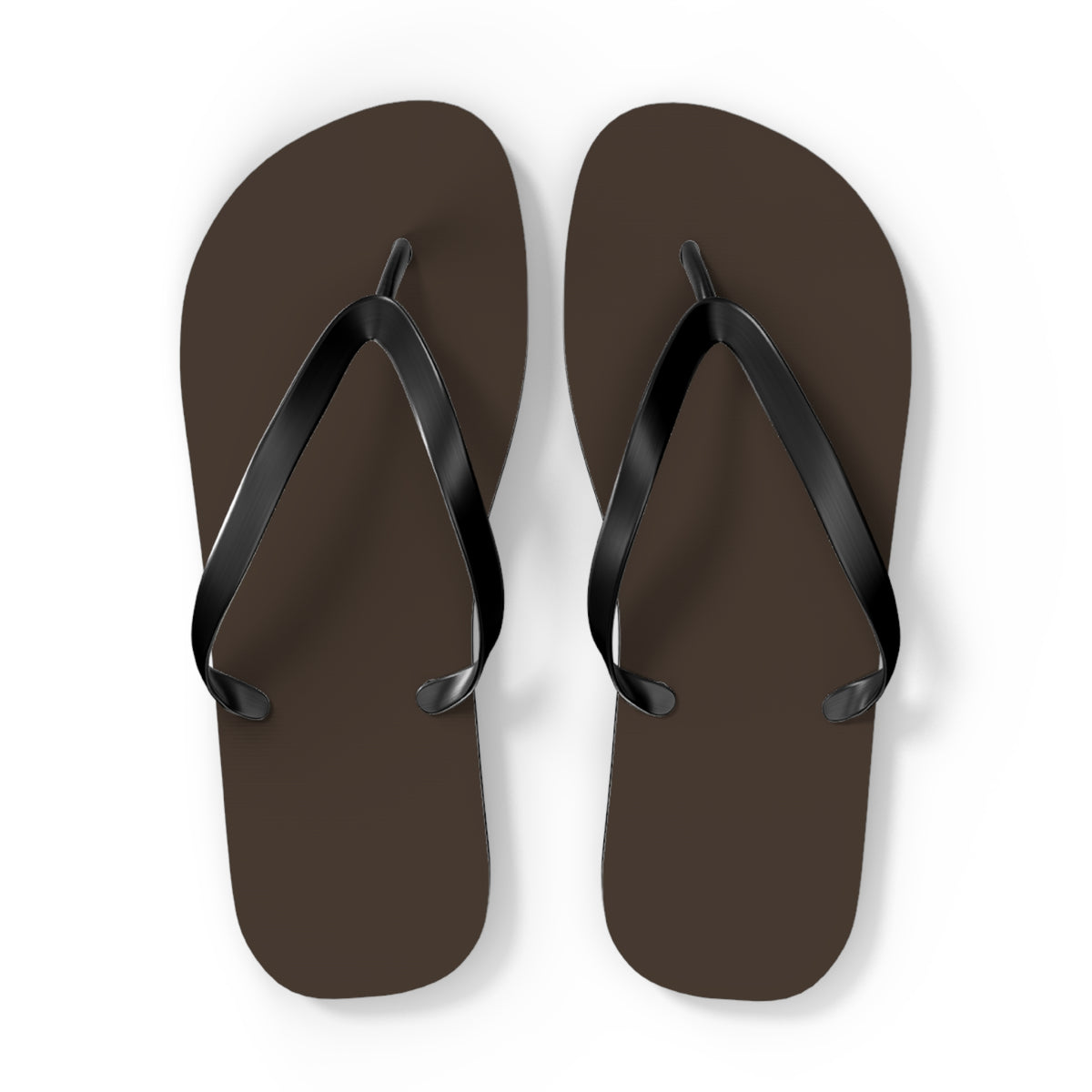 Dark Brown Flip Flops, Sandals Slides, Summer Footwear, Brand New