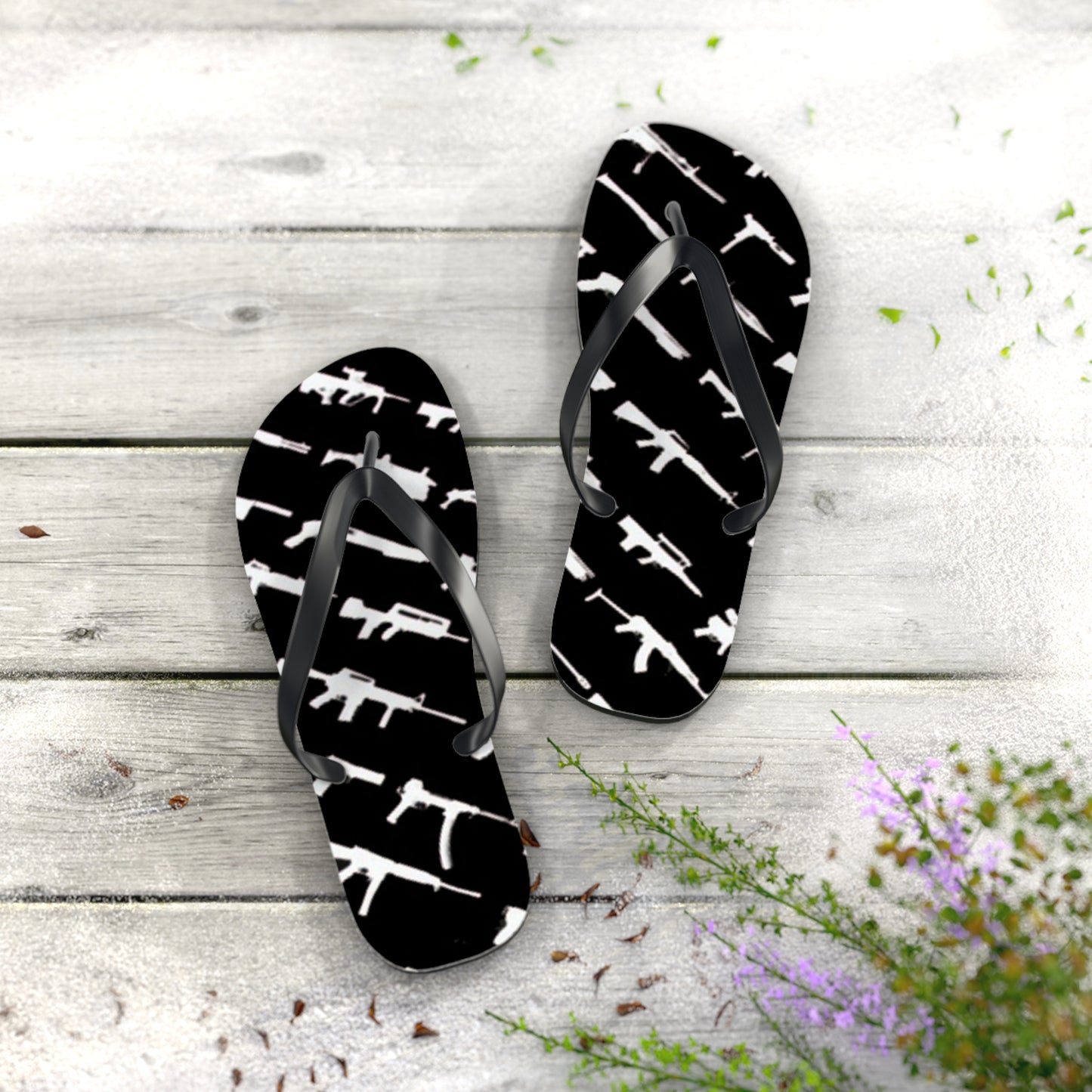 WAVES And SUN Co Sandals Gun Collection - Flip Flops -Slides Summer Beach