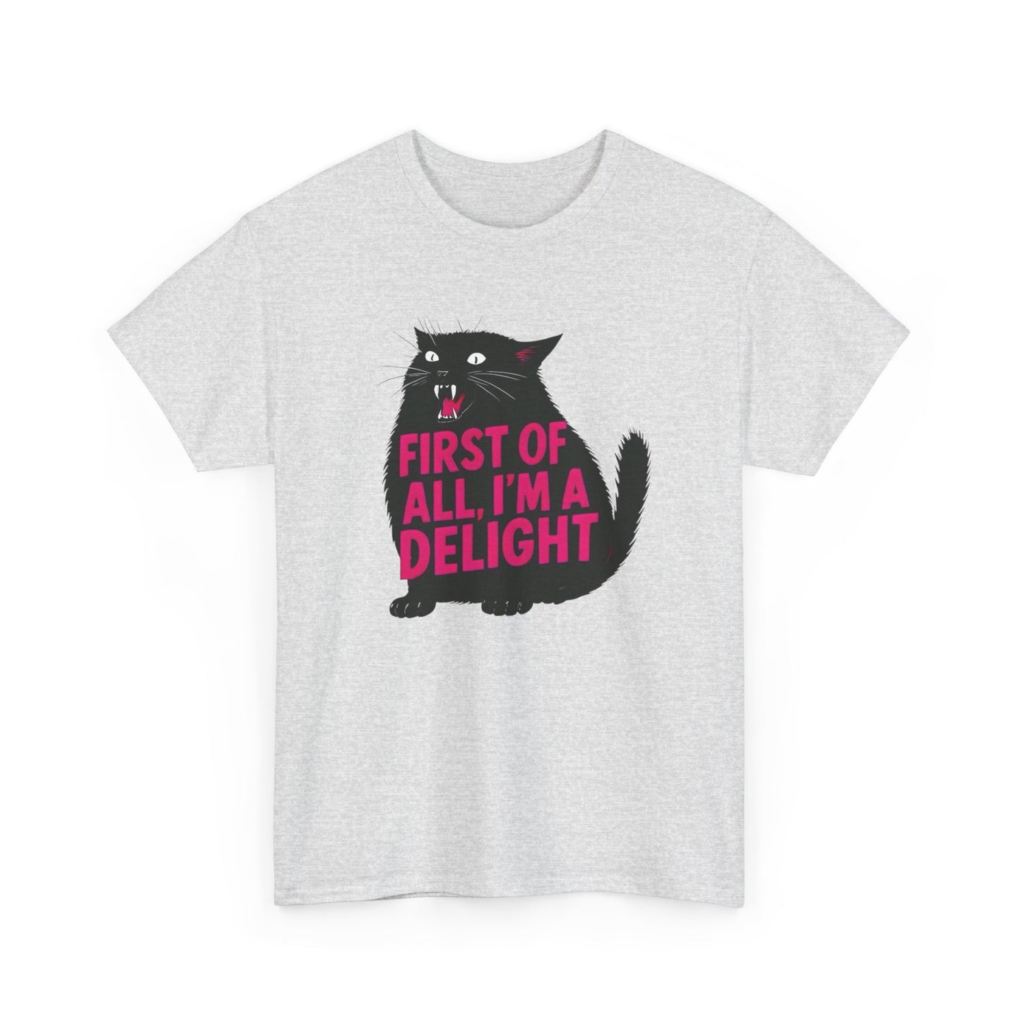 Funny Cat Jokes Graphic T Shirt Heavy Cotton Tee NEW ADULT UNISEX
