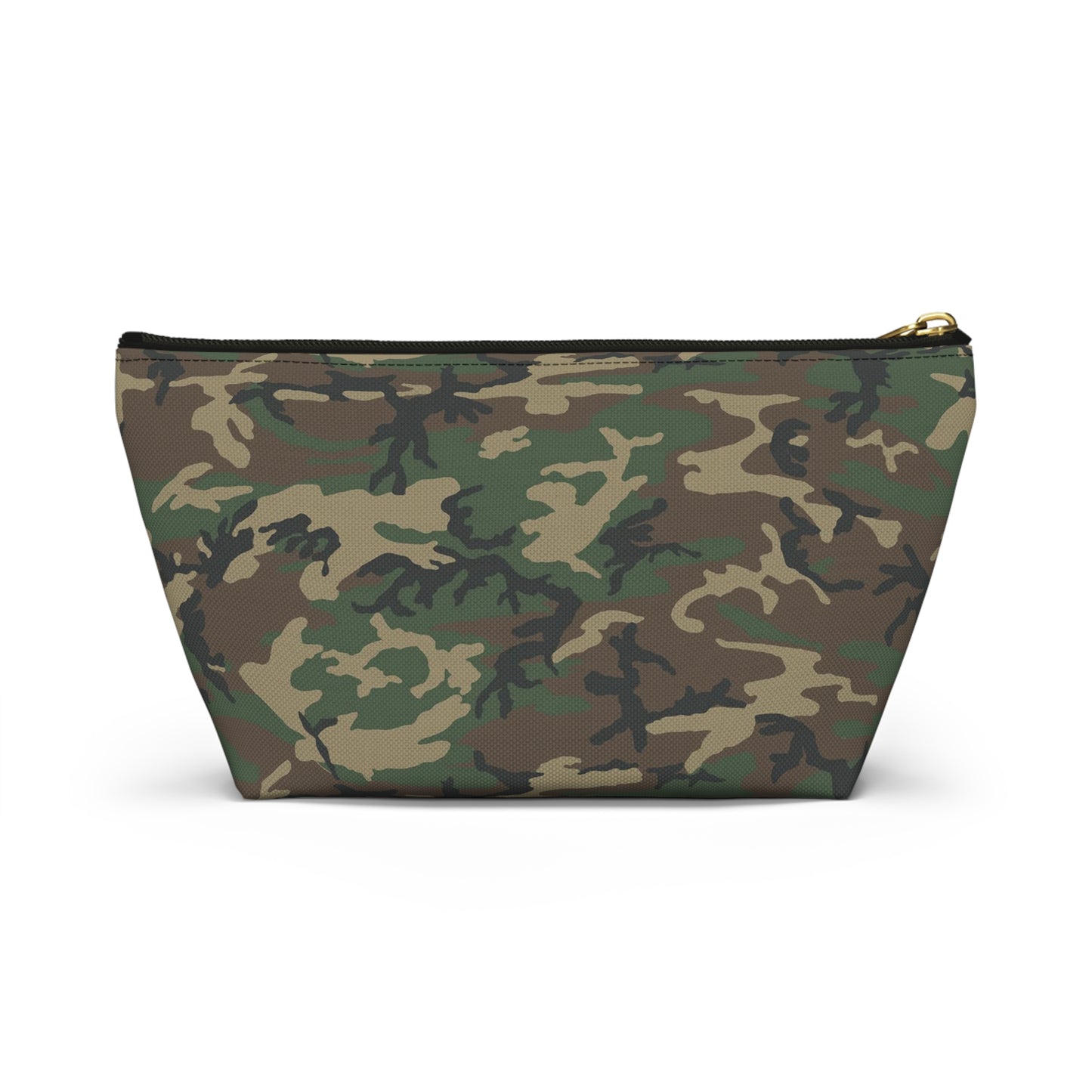Camo Military Travel Bag Accessory Pouch w T-bottom