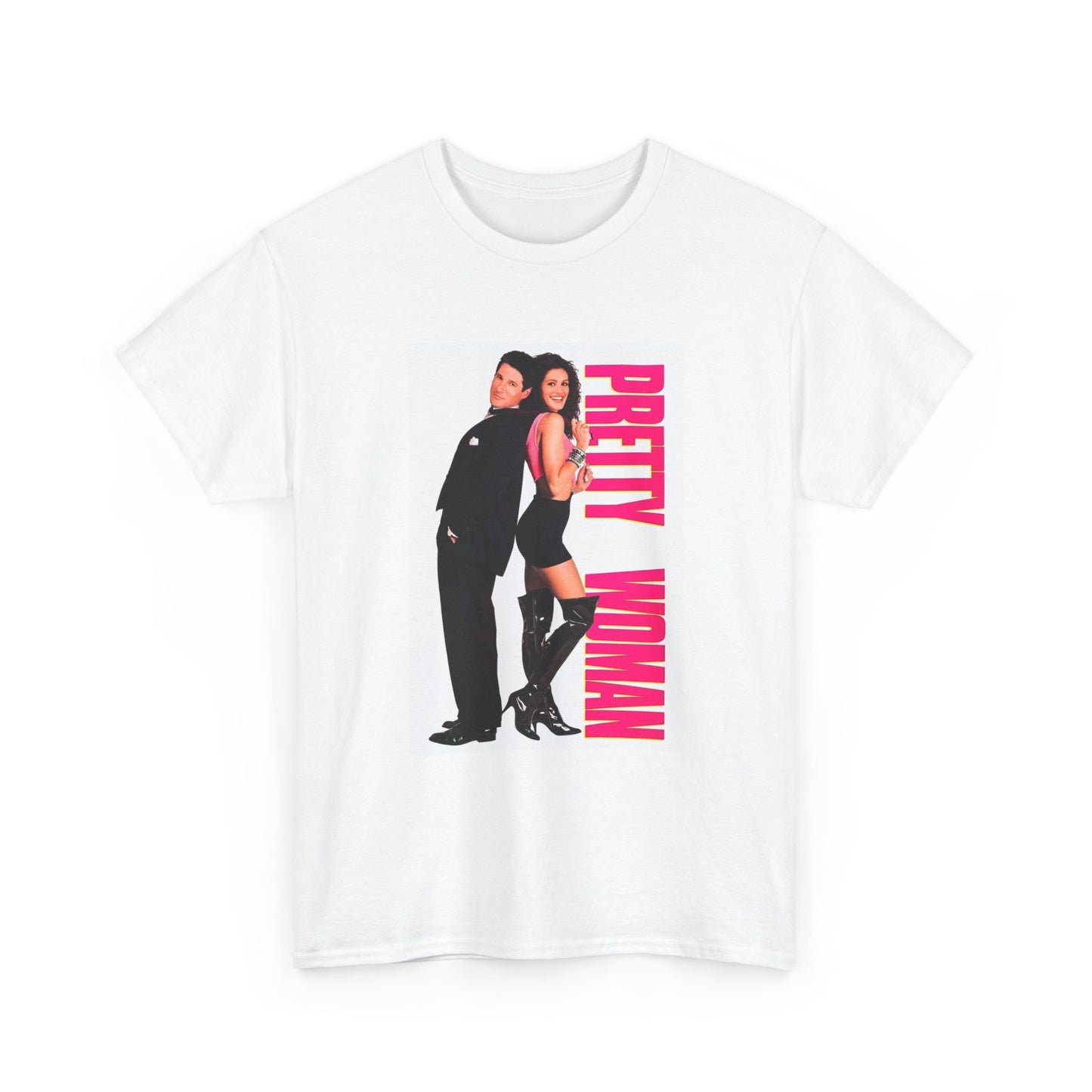 Pretty Woman T shirt Vintage Movie Poster Julia Roberts Unisex Heavy Cotton Tee