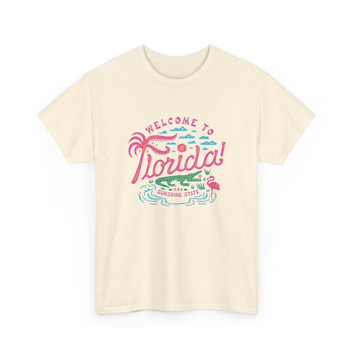 Welcome To Florida Graphic T Shirt ALL SIZES Tee Unisex Heavy Cotton