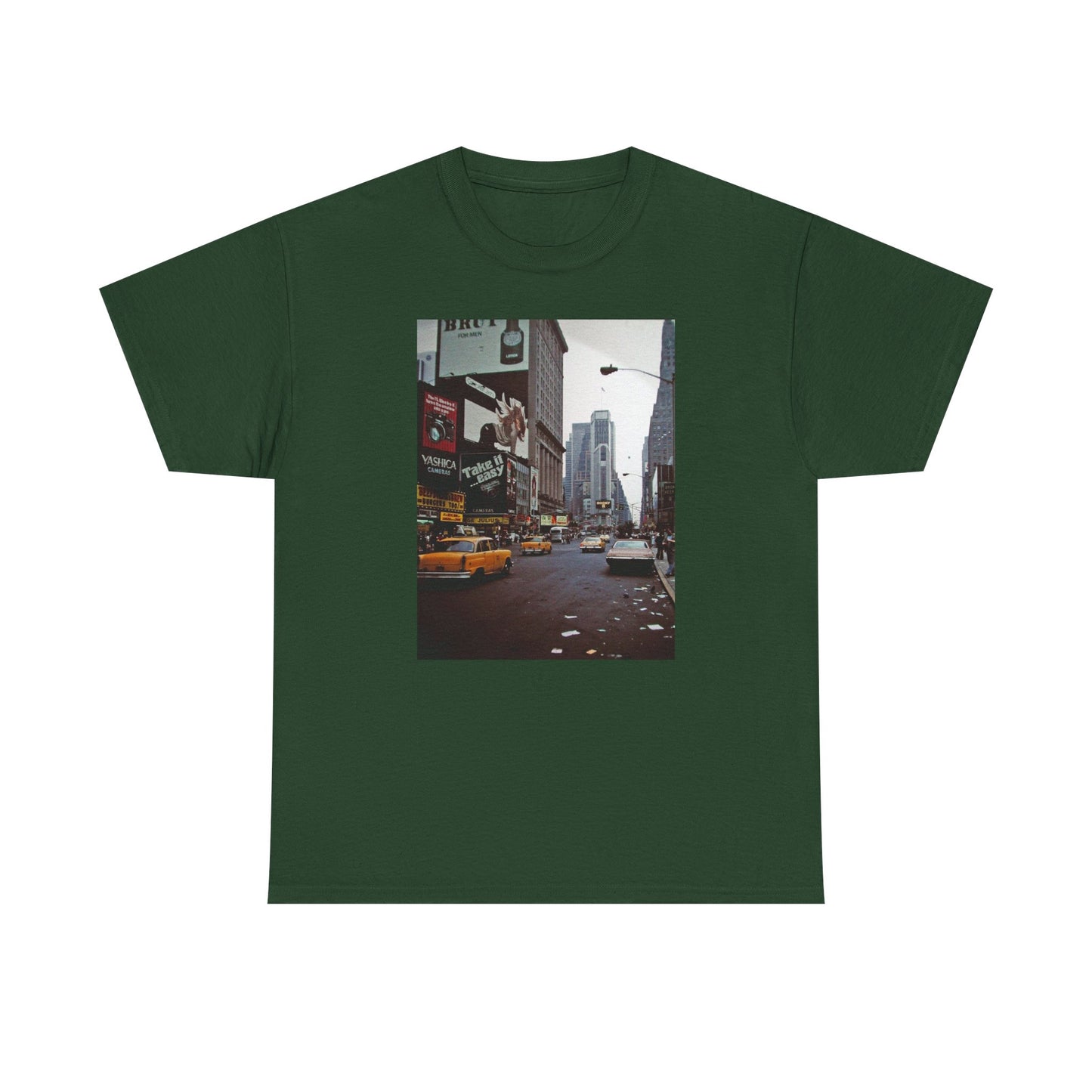New York retro vintage supreme style Heavy Cotton Tee