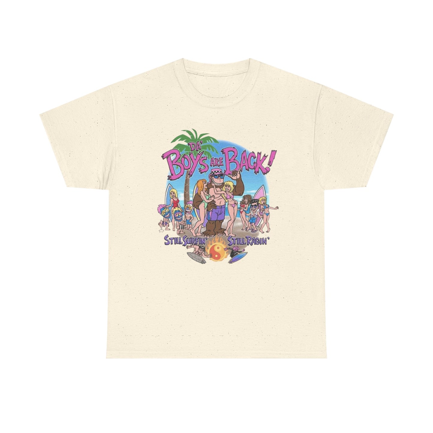 The Boys Are Back Beach Graphic T Shirt S-5XL NEW Unisex Heavy Cotton Tee