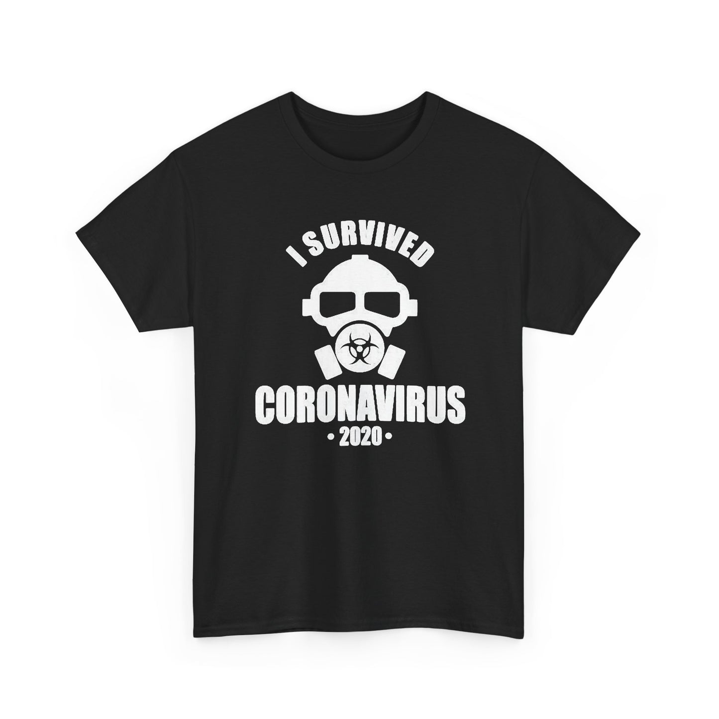 I Survived Coronavirus Funny Graphic T Shirt NEW Adult Regular Sizing Tee