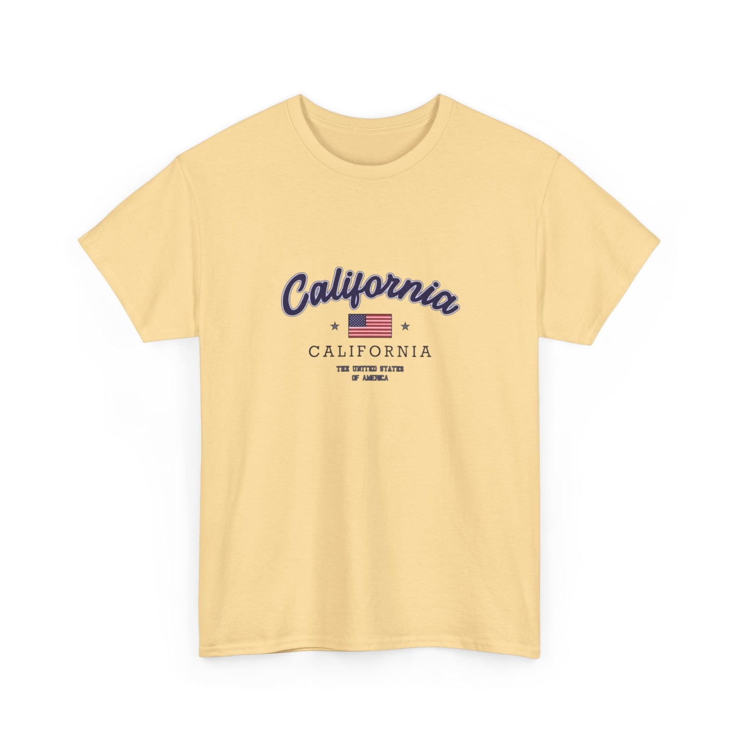 California USA Graphic T Shirt NEW Unisex Heavy Cotton Tee