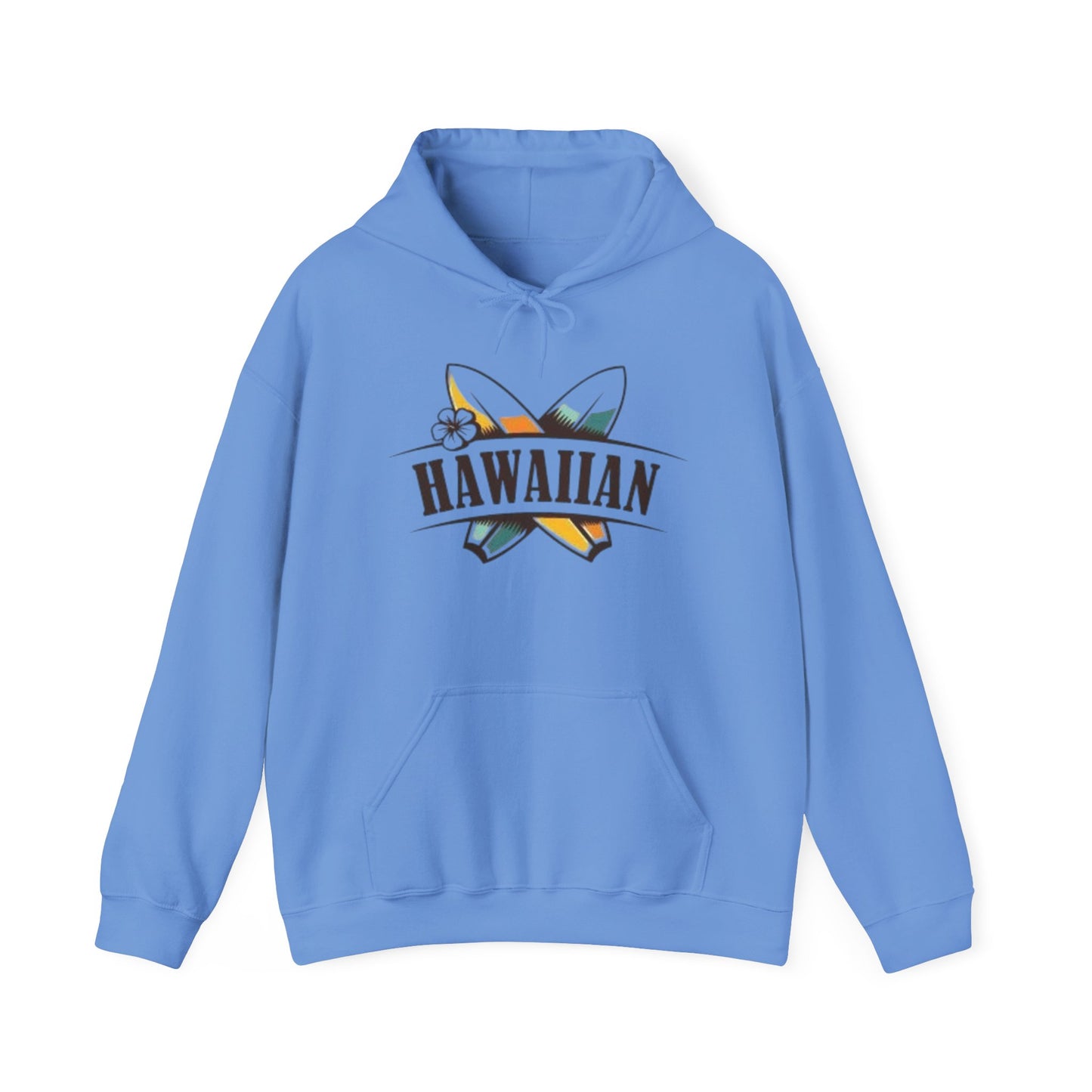 Hawaiian Surfing Club Hoodie Unisex Heavy Blend™ Hooded Sweatshirt Sweater