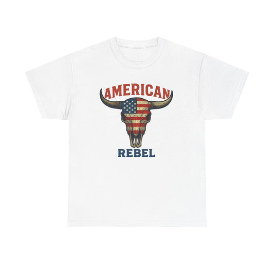 American Rebel Graphic T Shirt Cotton Tee