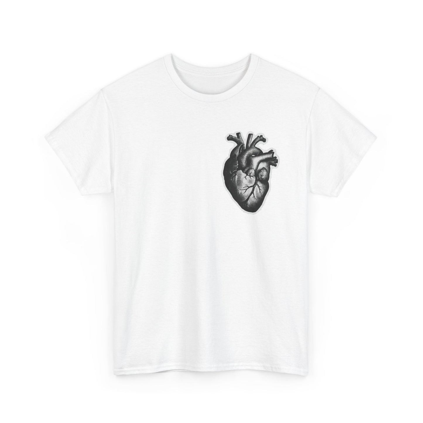 Heart Graphic T Shirt Unisex Heavy Cotton NEW Tee