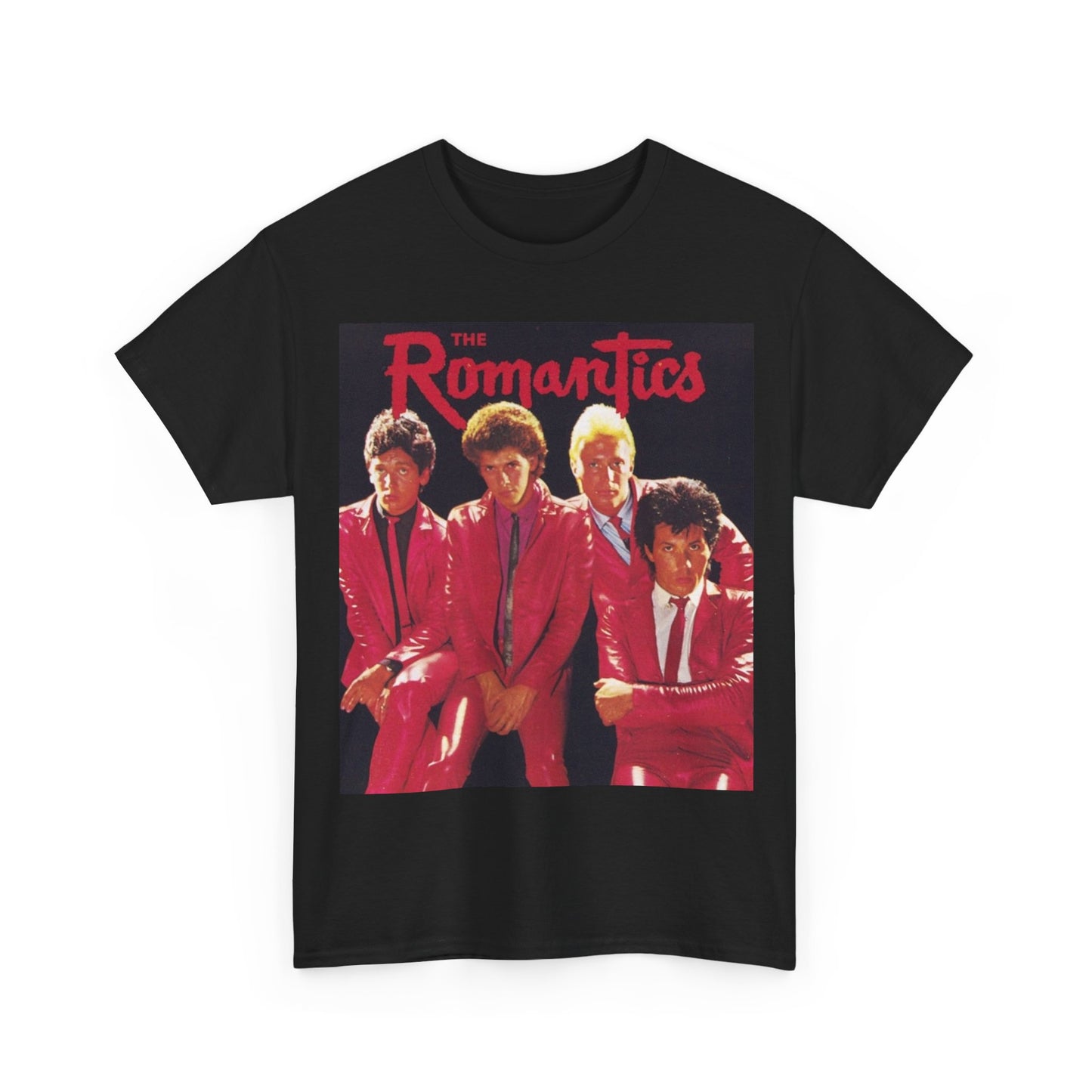 The Romantics Tshirt Vintage Band Poster Retro Unisex Heavy Cotton Tee
