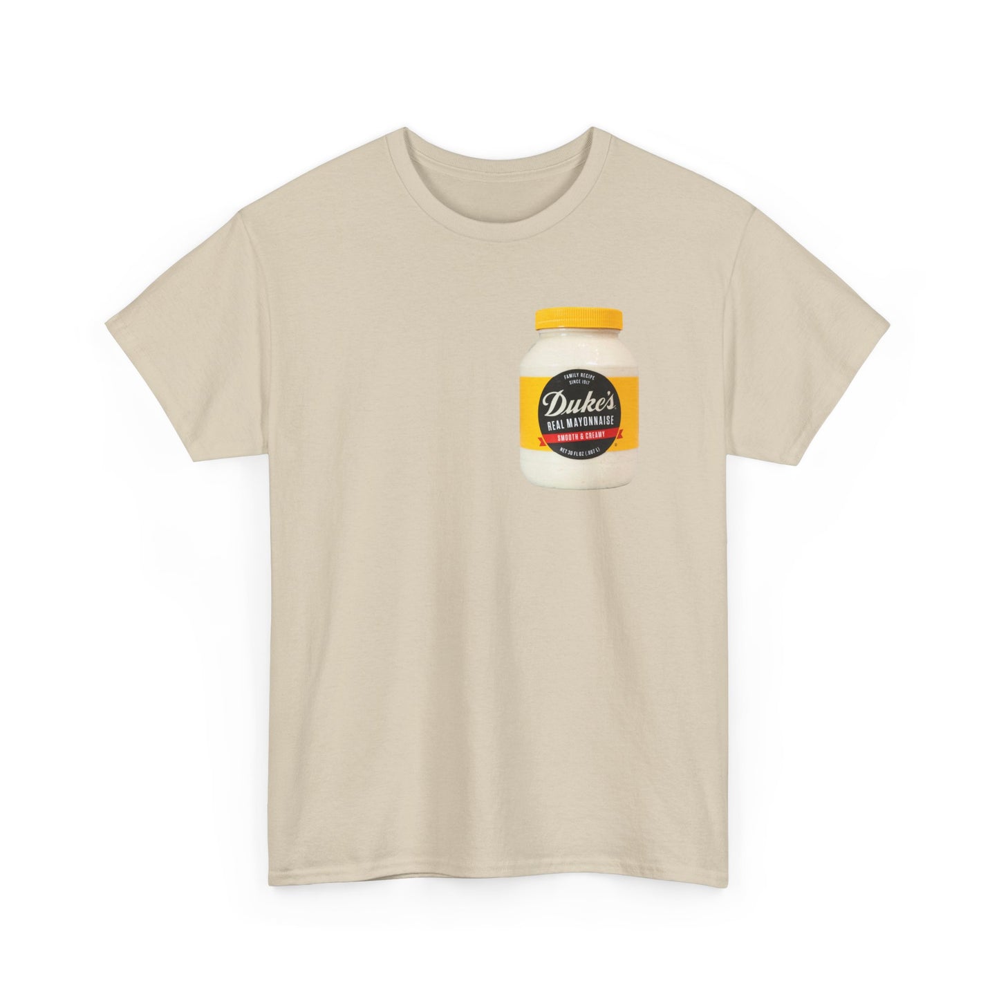 Dukes Mayo Funny Graphic T Shirt Vintage Jokes Southern Unisex Heavy Cotton Tee