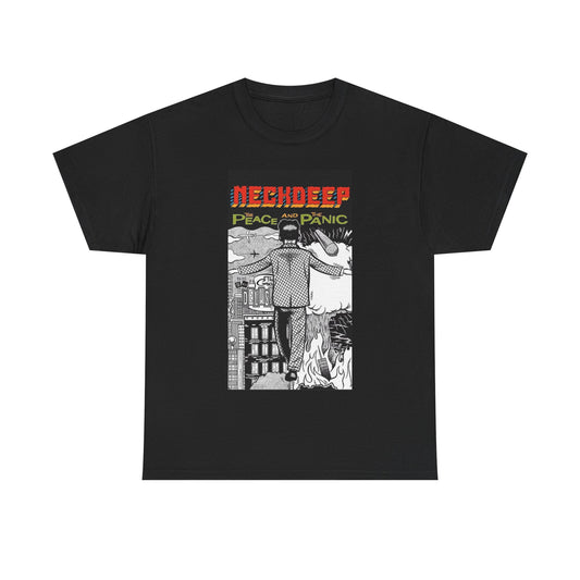 Neck deep T-shirt punk emo band vintage art graphic Unisex Heavy Cotton Tee
