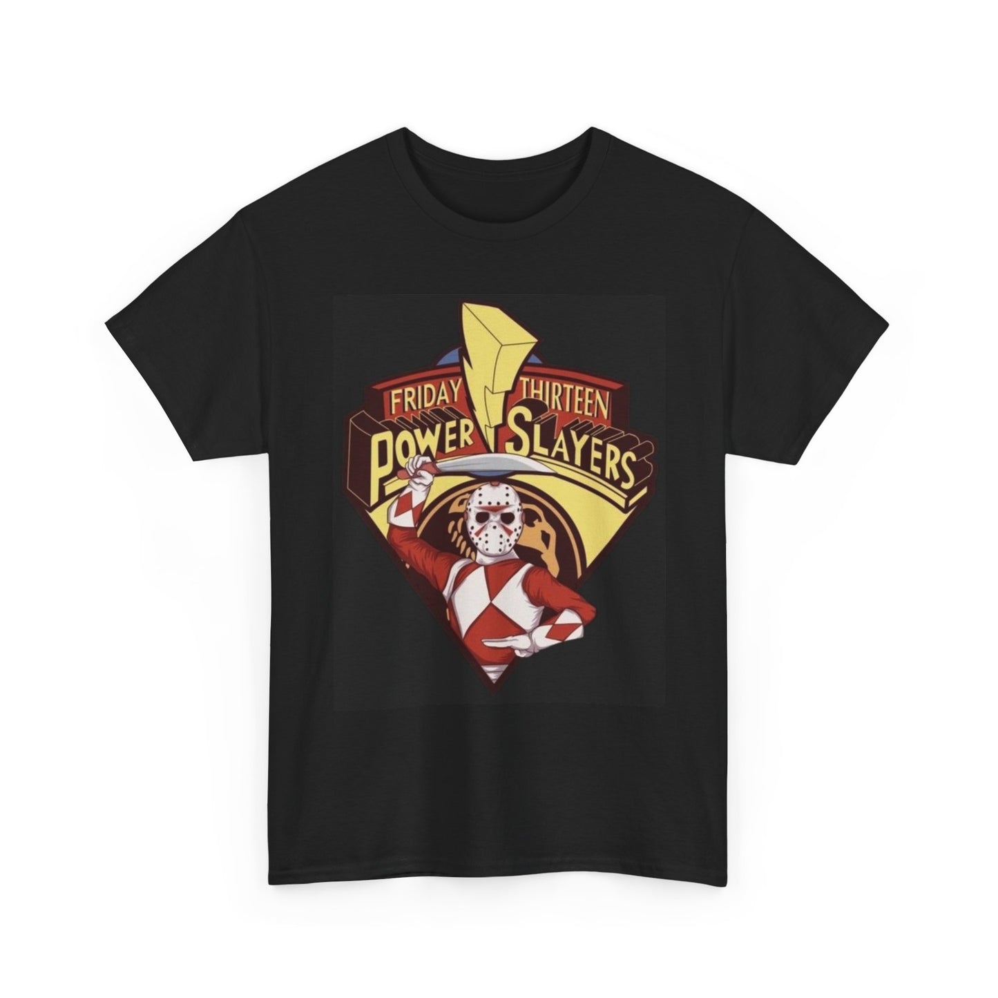 Power Ranger Slayer Funny Shirt Apparel BRAND NEW Unisex Heavy Cotton Tee