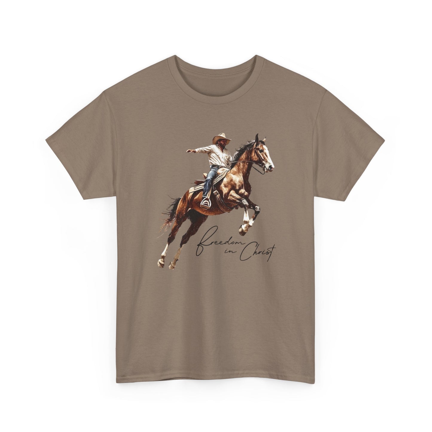 Freedom In Christ Graphic T Shirt ADULT NEW