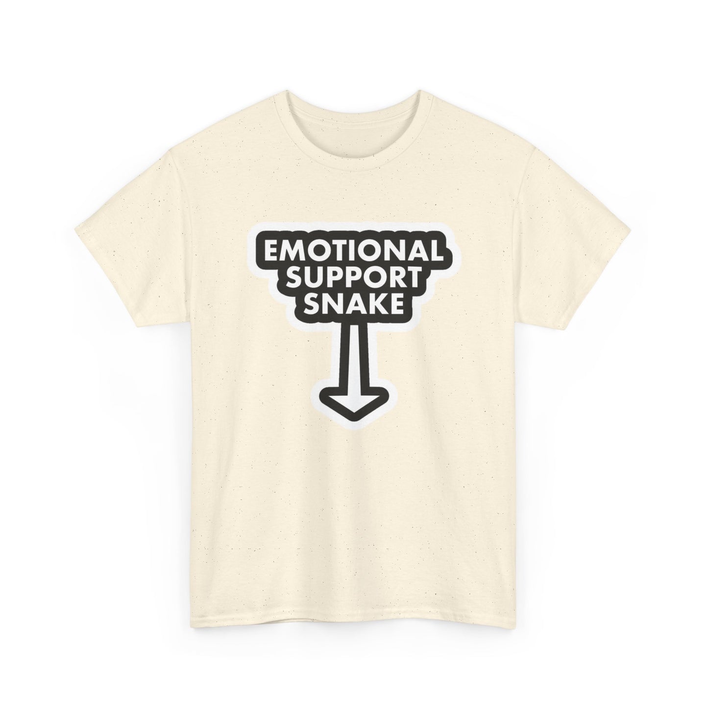 Emotional Support Snake Sex Humor T Shirt Graphic Unisex Heavy Cotton NEW GIFT