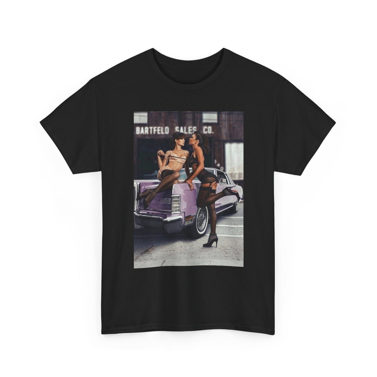 Lincoln Models Graphic T Shirt S-5XL Unisex Heavy Cotton Tee