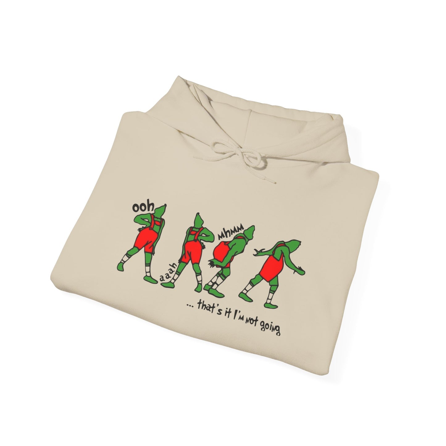 The Grinch Funny Jokes Graphic Hoodie Unisex Heavy Blend™ Hooded Sweatshirt