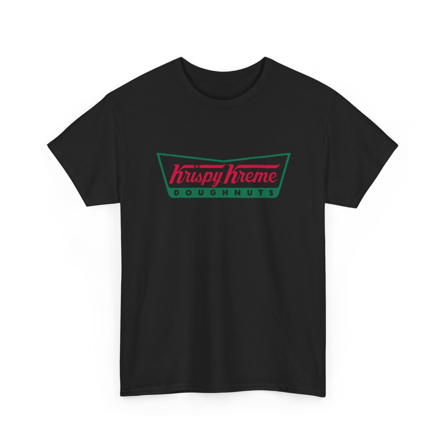 Krispy Kreme Donuts T Shirt Graphic Unisex Heavy Cotton Tee NEW GIFT