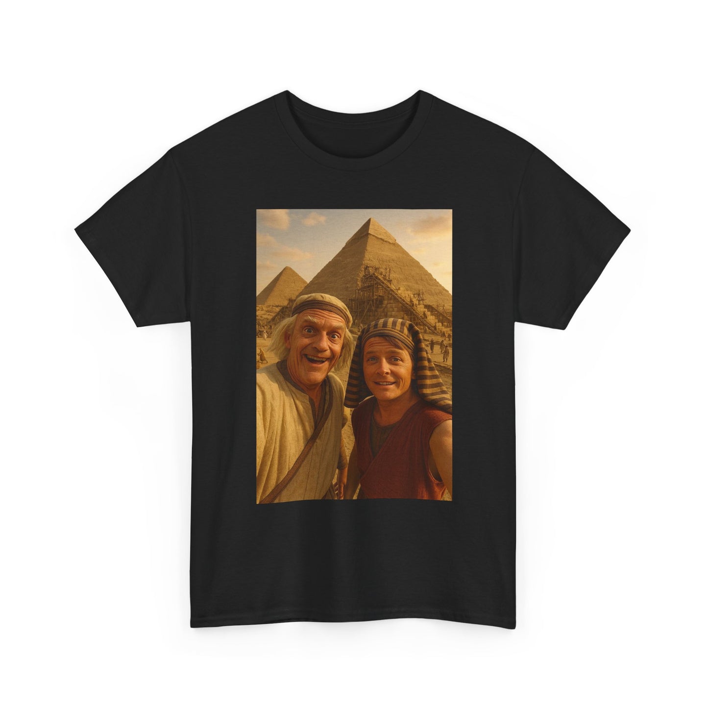 Back To The Future Funny Graphic T Shirt NEW Unisex Heavy Cotton Tee
