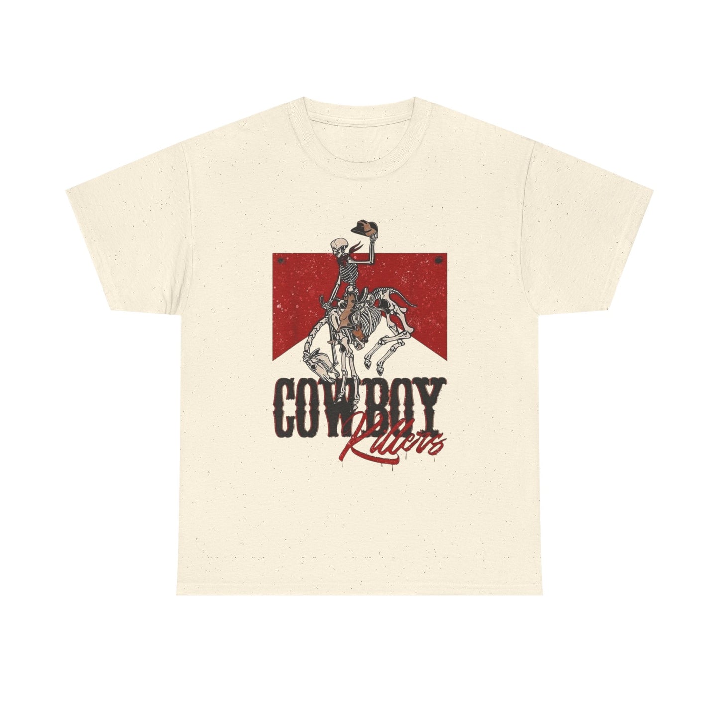 Cigarette Cowboy Killers Graphic T Shirt Unisex Heavy Cotton Tee