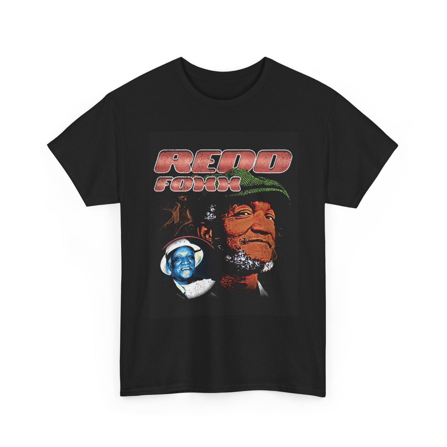 Redd Foxx Graphic T Shirt Vintage Retro Icon Comedy Unisex Heavy Cotton Tee