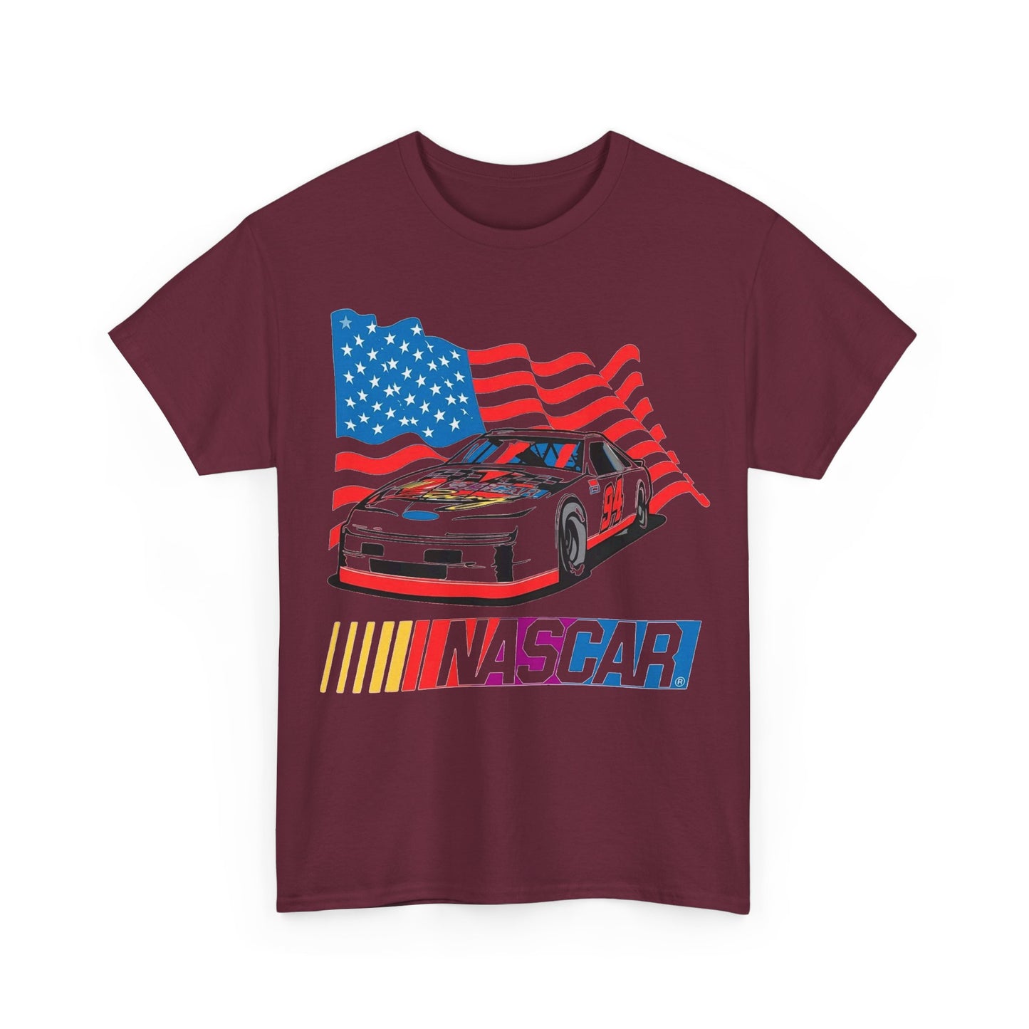 NASCAR T-shirt retro graphic classic vintage racing Unisex Heavy Cotton Tee