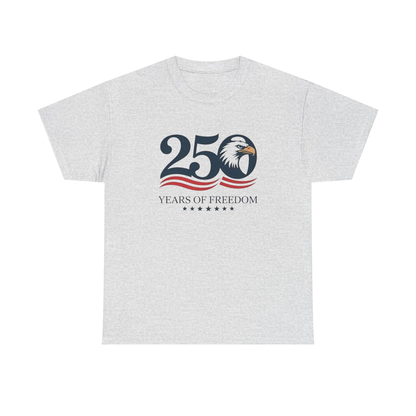 America 250 Years Of Freedom Graphic T Shirt Adult New Tee