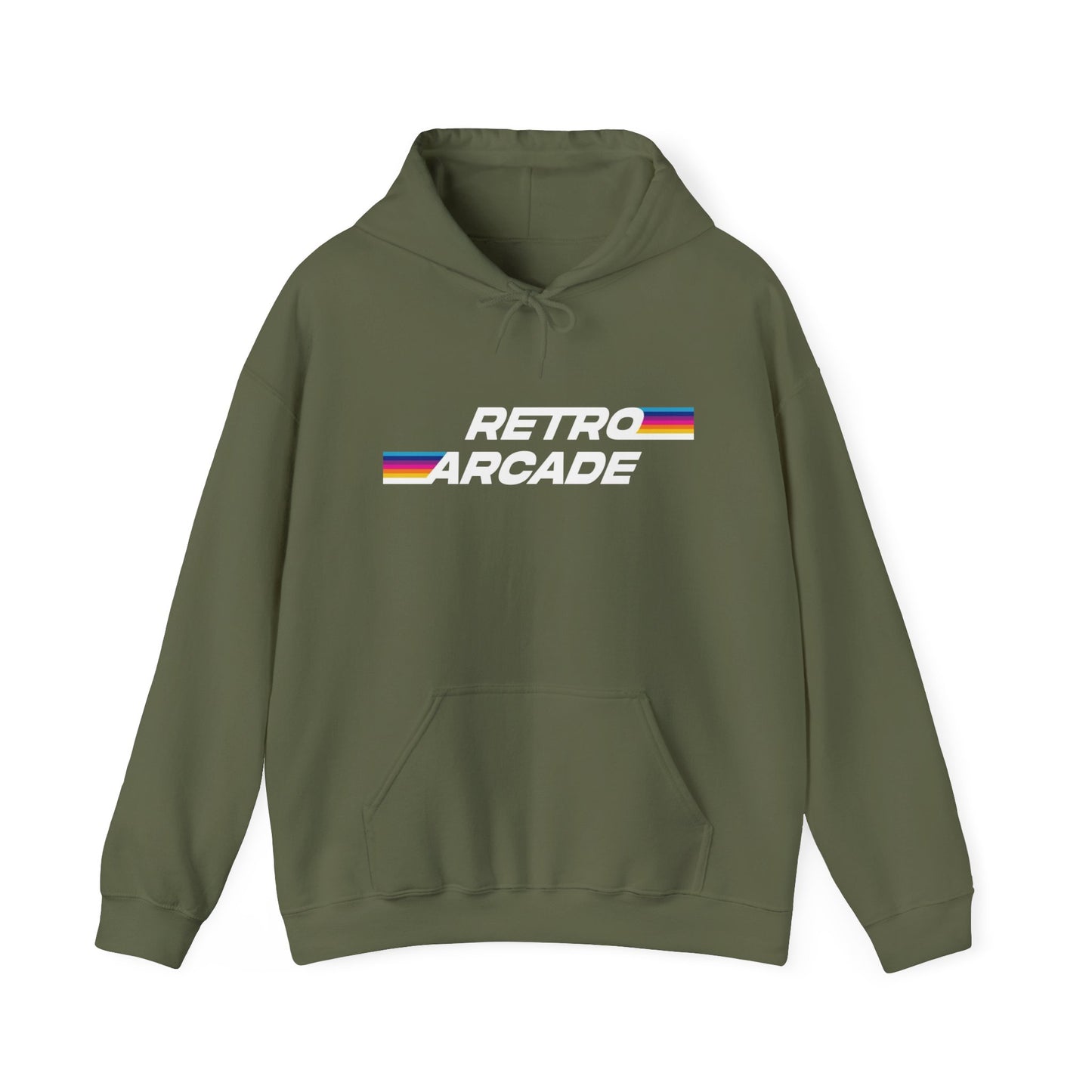 Retro Arcade Graphic Hoodie Heavy Blend™ NEW Sweatshirt