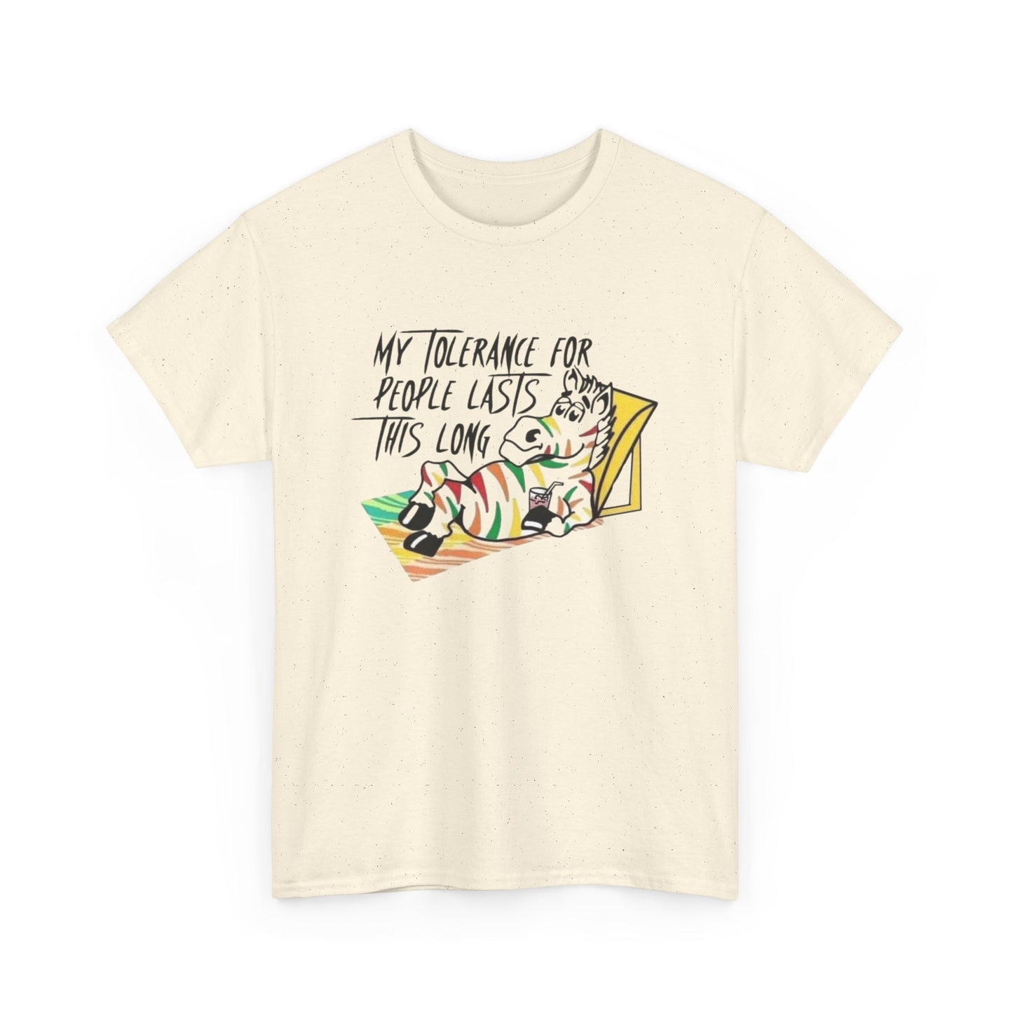 Zebra Gum Funny Vintage Graphic T Shirt NEW Heavy Cotton Tee