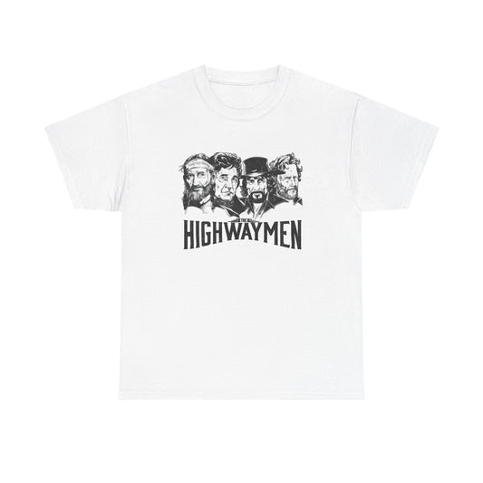 The Highway Men Vintage Graphic T Shirt NEW ADULT TEE VINTAGE
