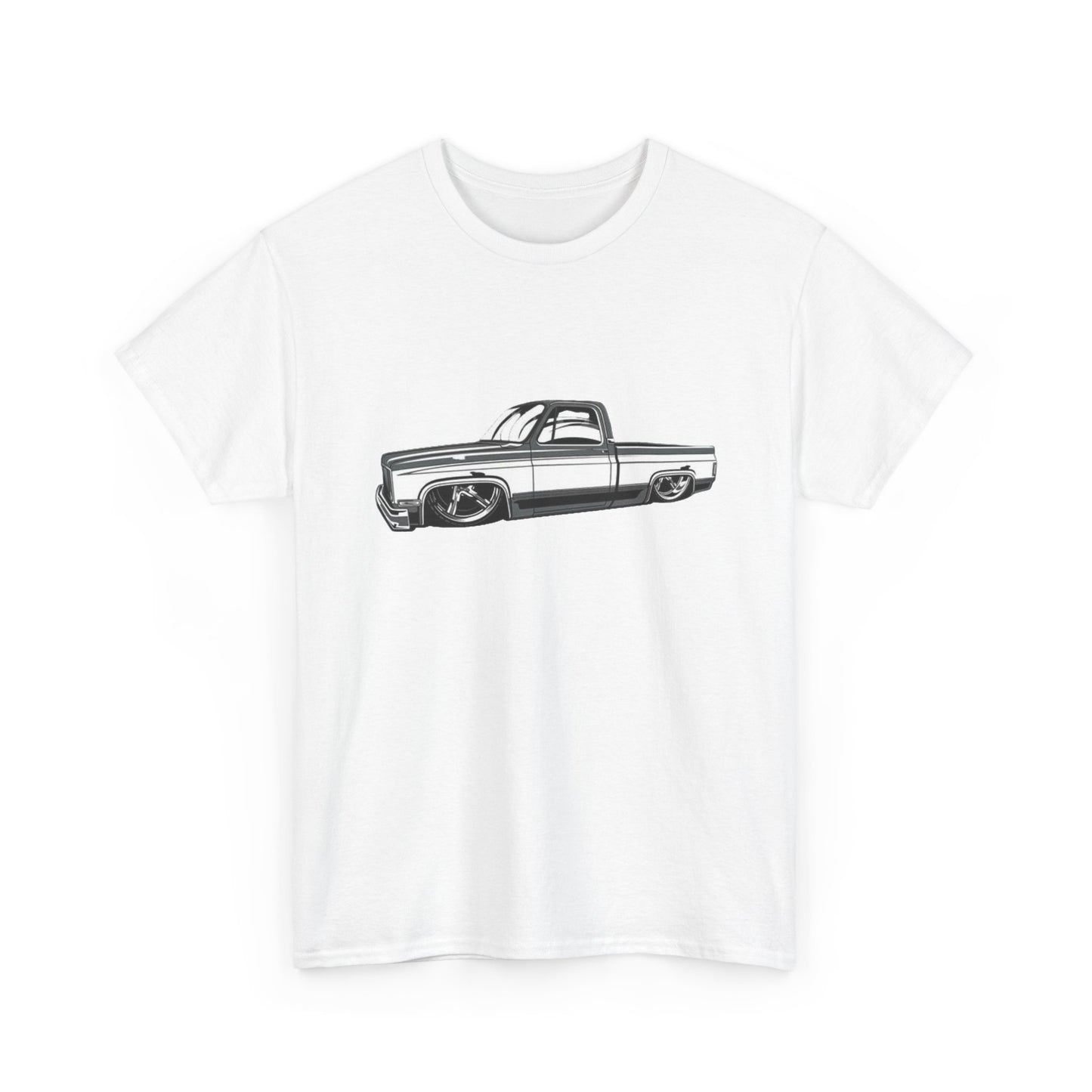 Square Body Chevy Retro Graphic T Shirt NEW Unisex Heavy Cotton Tee