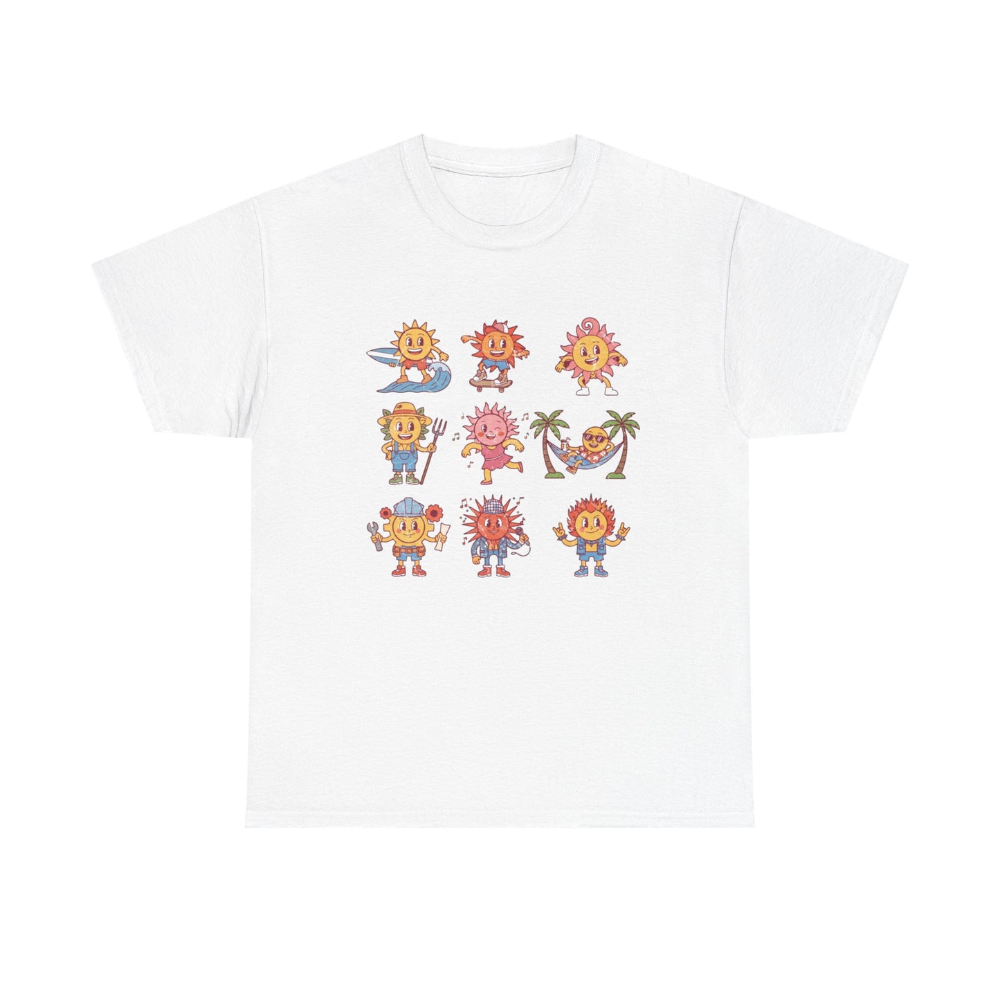 Sunshine Graphic T Shirt Heavy Cotton Tee