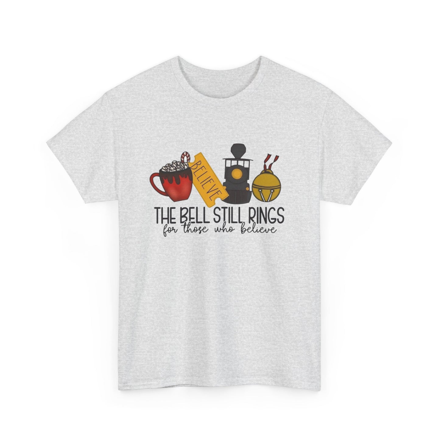 The Christmas Bell Still Rings Holidays Graphic T Shirt NEW Unisex Heavy Cotton