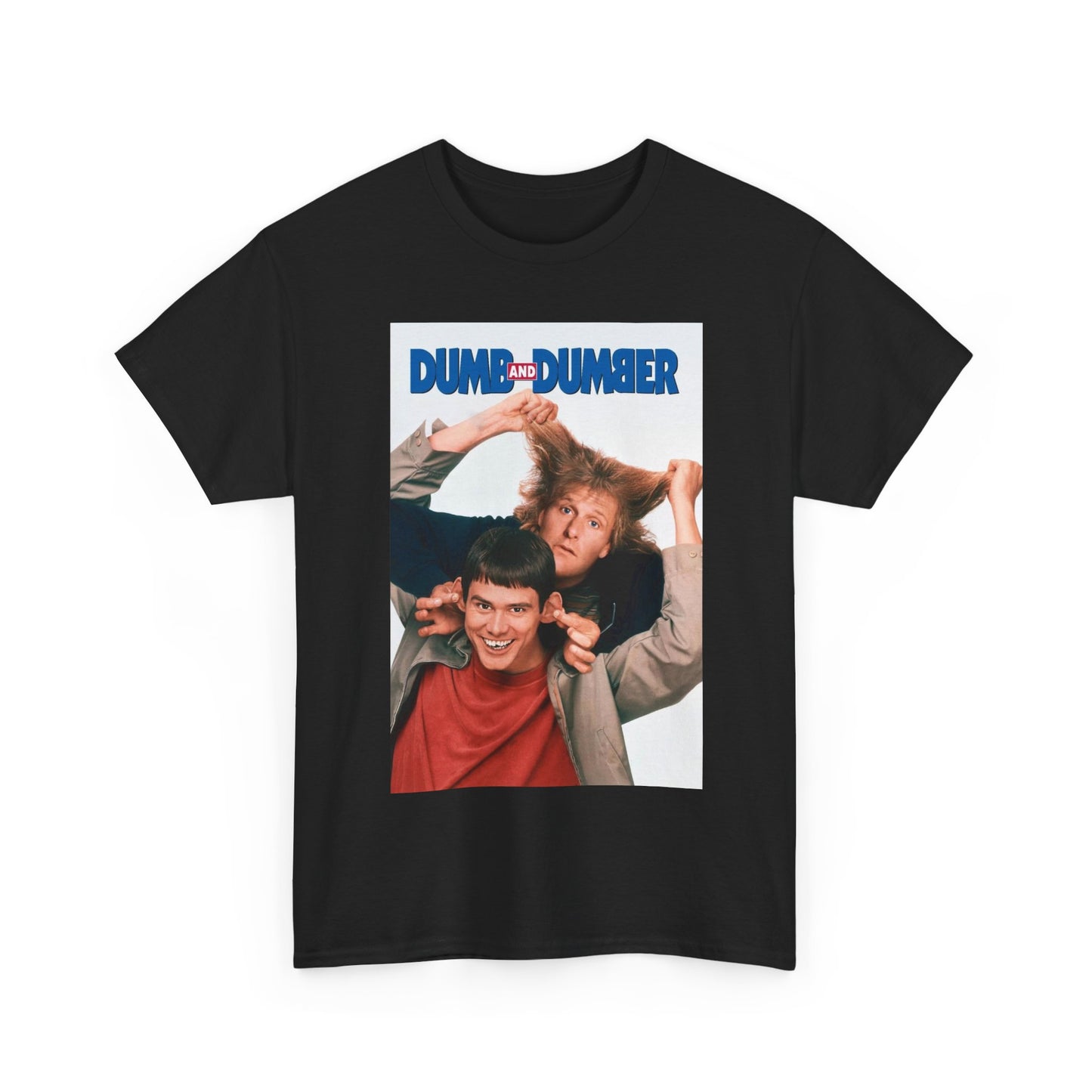 Dumb And Dumber Shirt Retro Comedy Unisex Heavy Cotton Tee